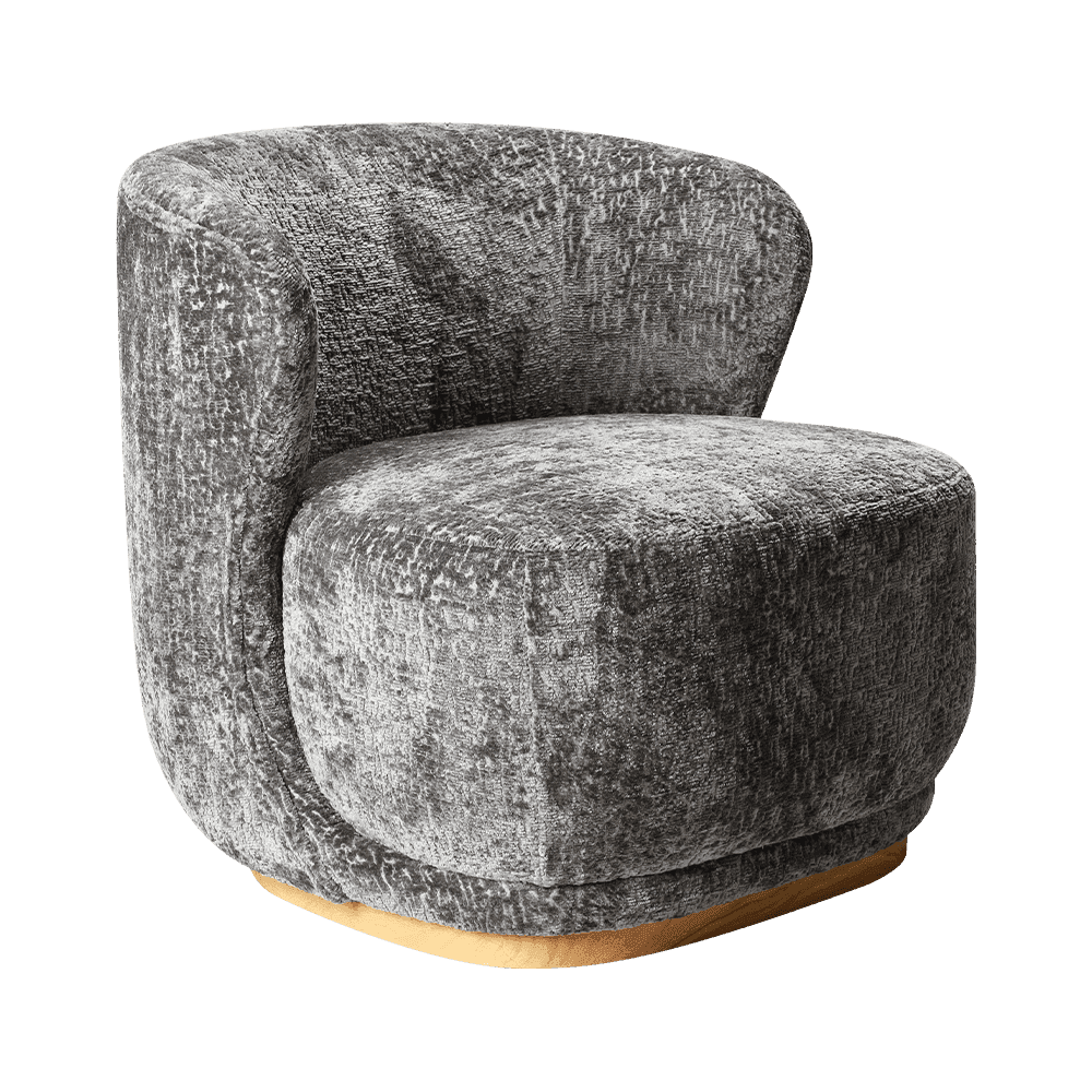 Gray Sponge Cushion Resting Chair