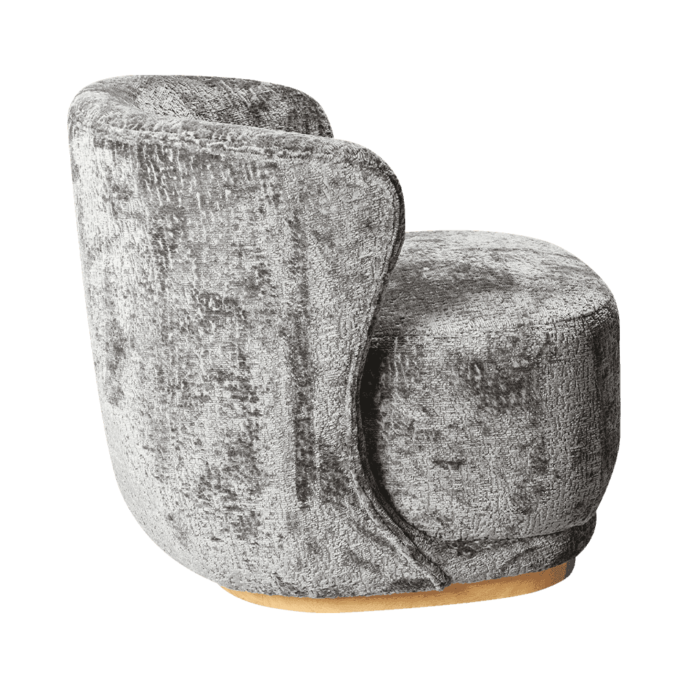 Gray Sponge Cushion Resting Chair