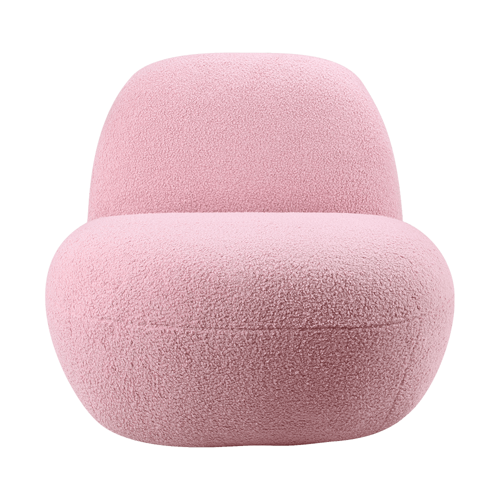 Armless sponge cushion lazy sofa