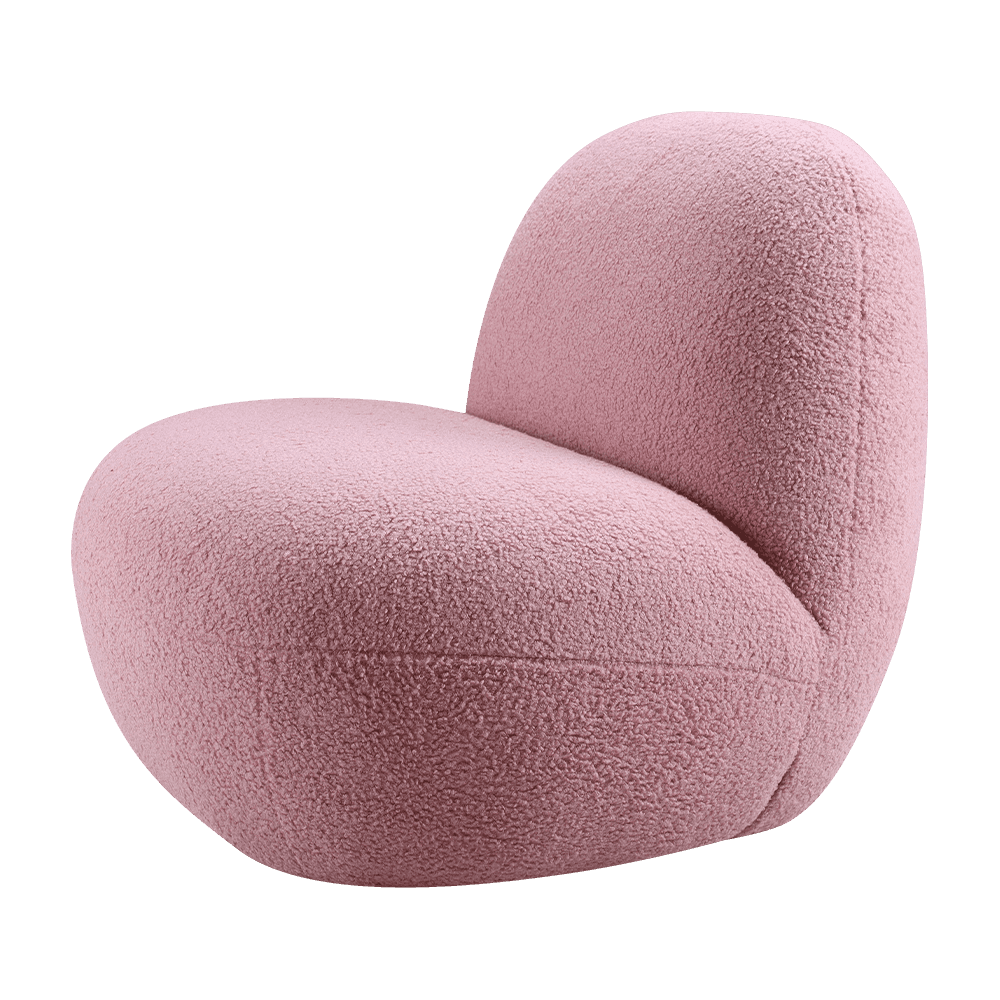Armless sponge cushion lazy sofa