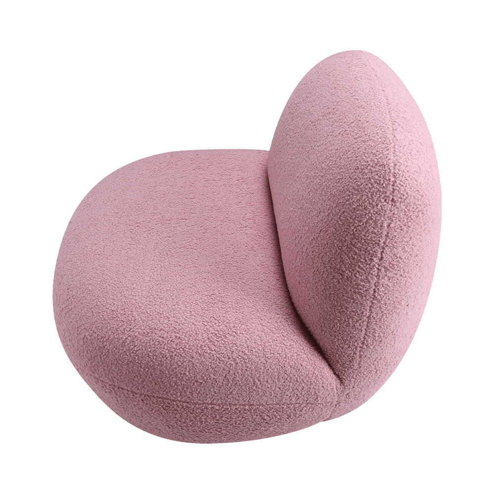 Armless sponge cushion lazy sofa