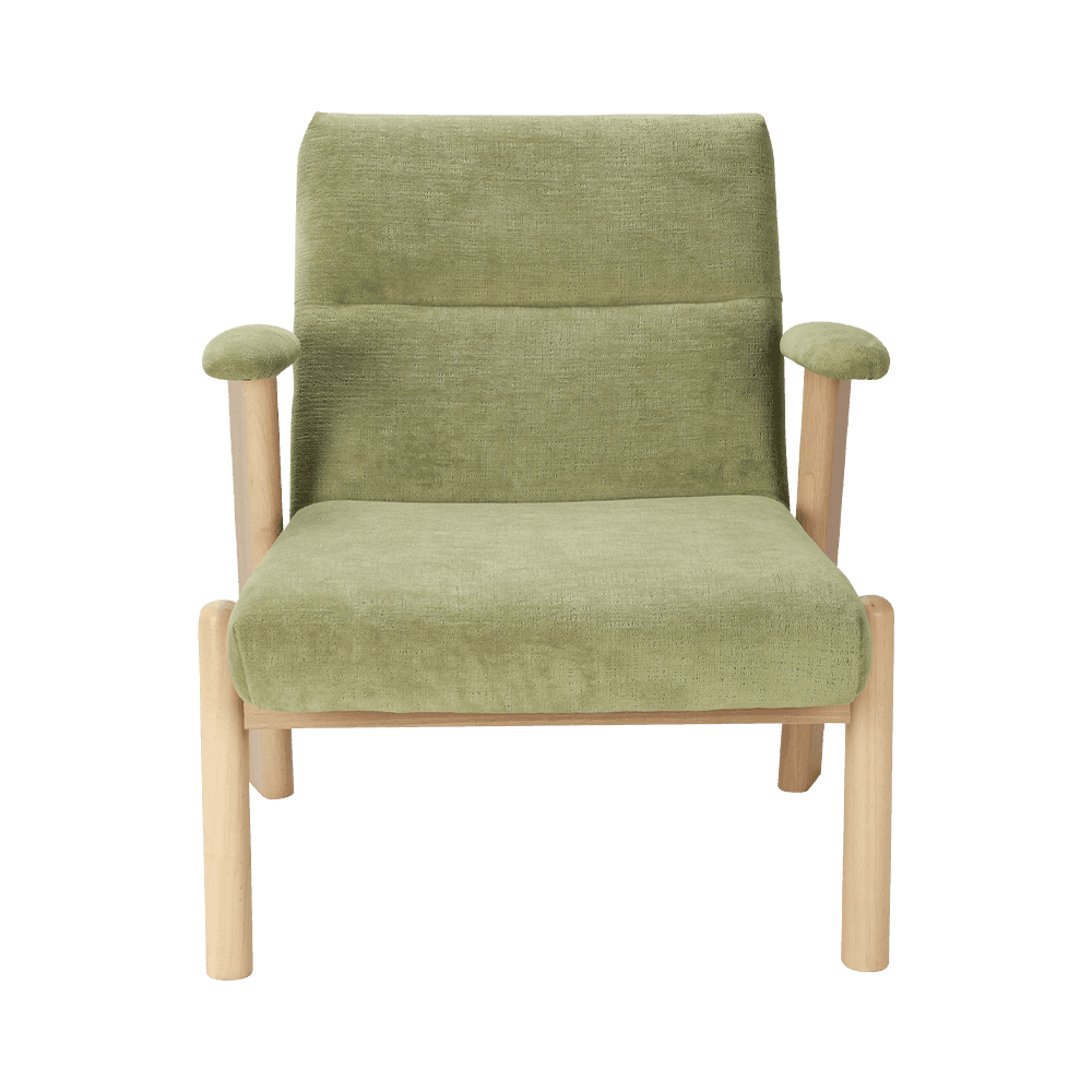 Wooden frame leisure chair