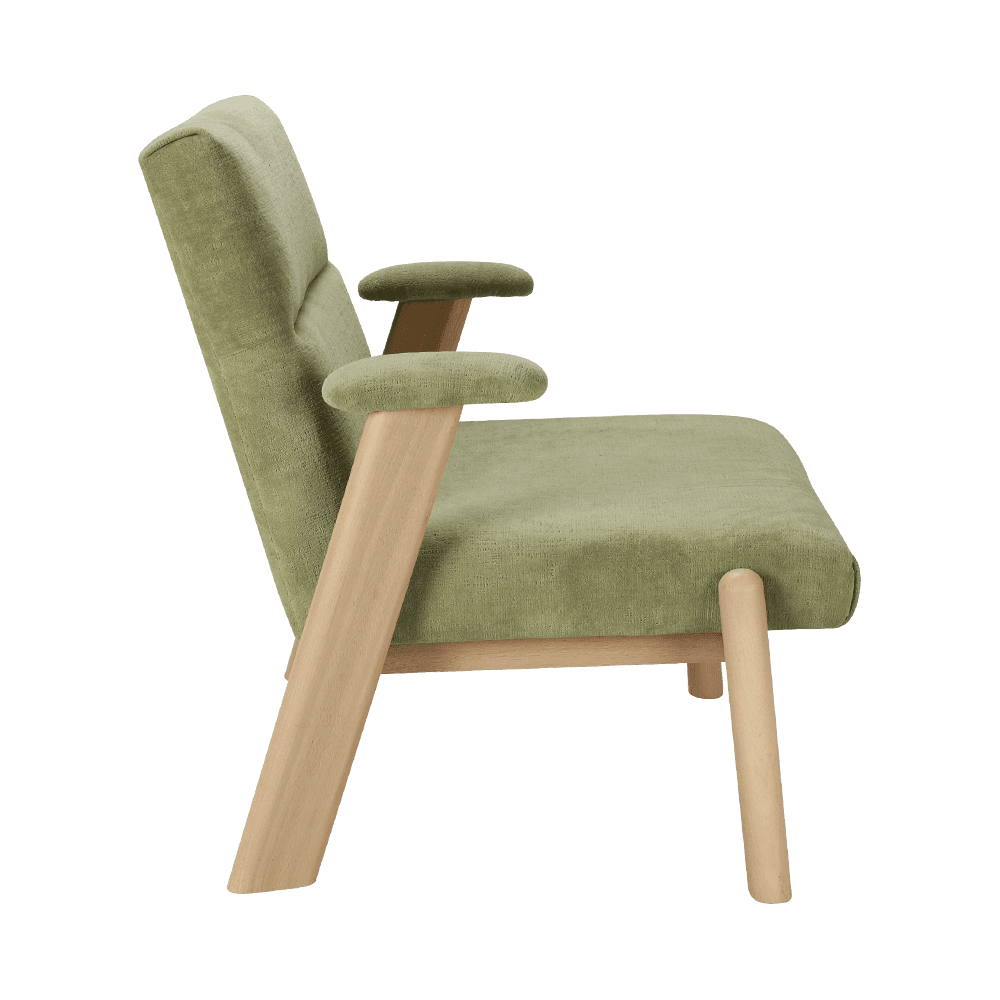 Wooden frame leisure chair