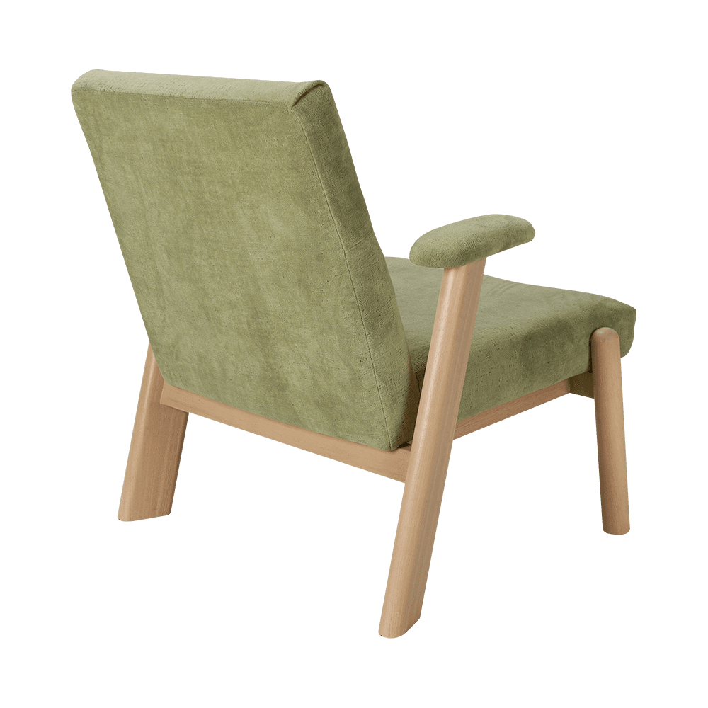 Wooden frame leisure chair