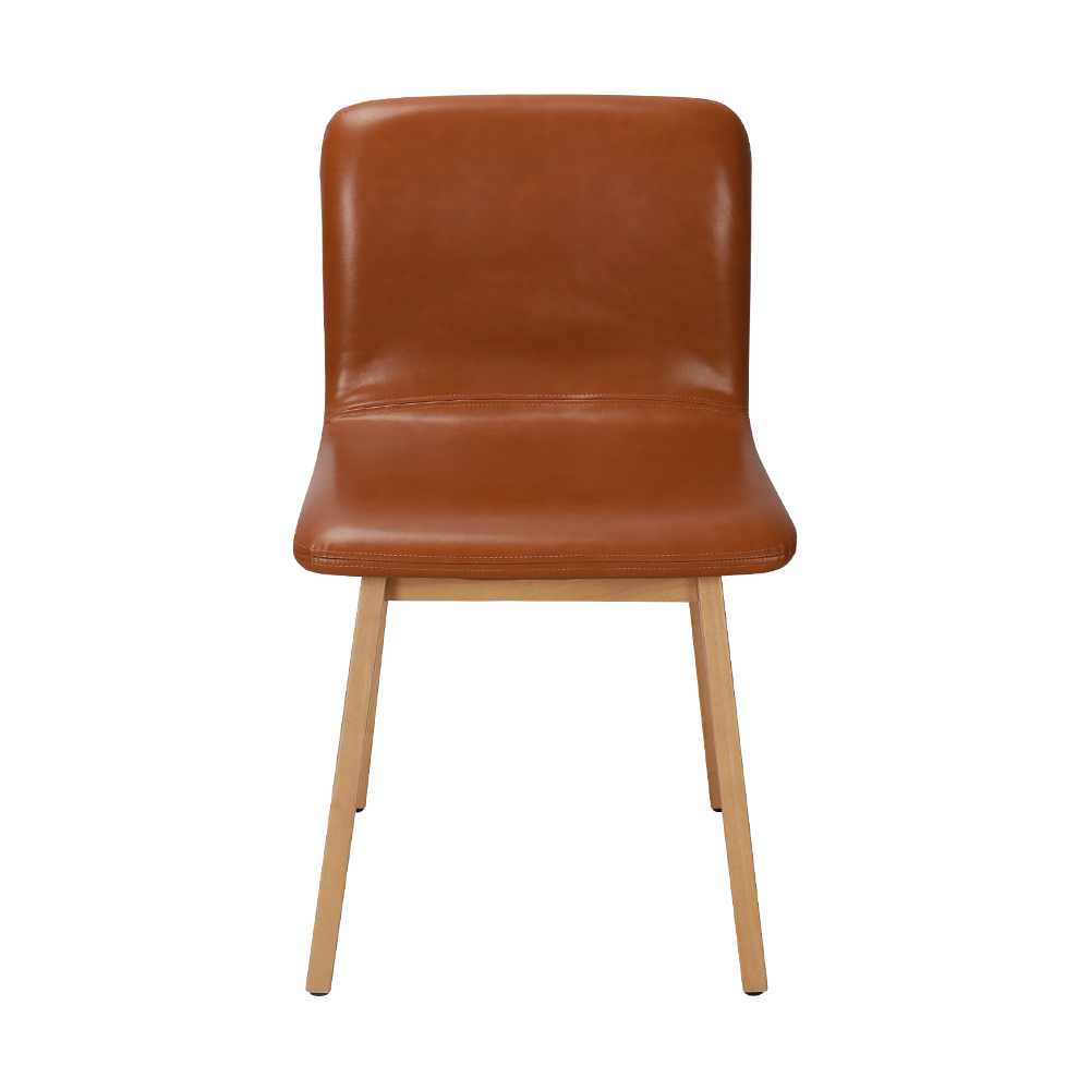 Brown Bentwood Solid Wood Dining Chair
