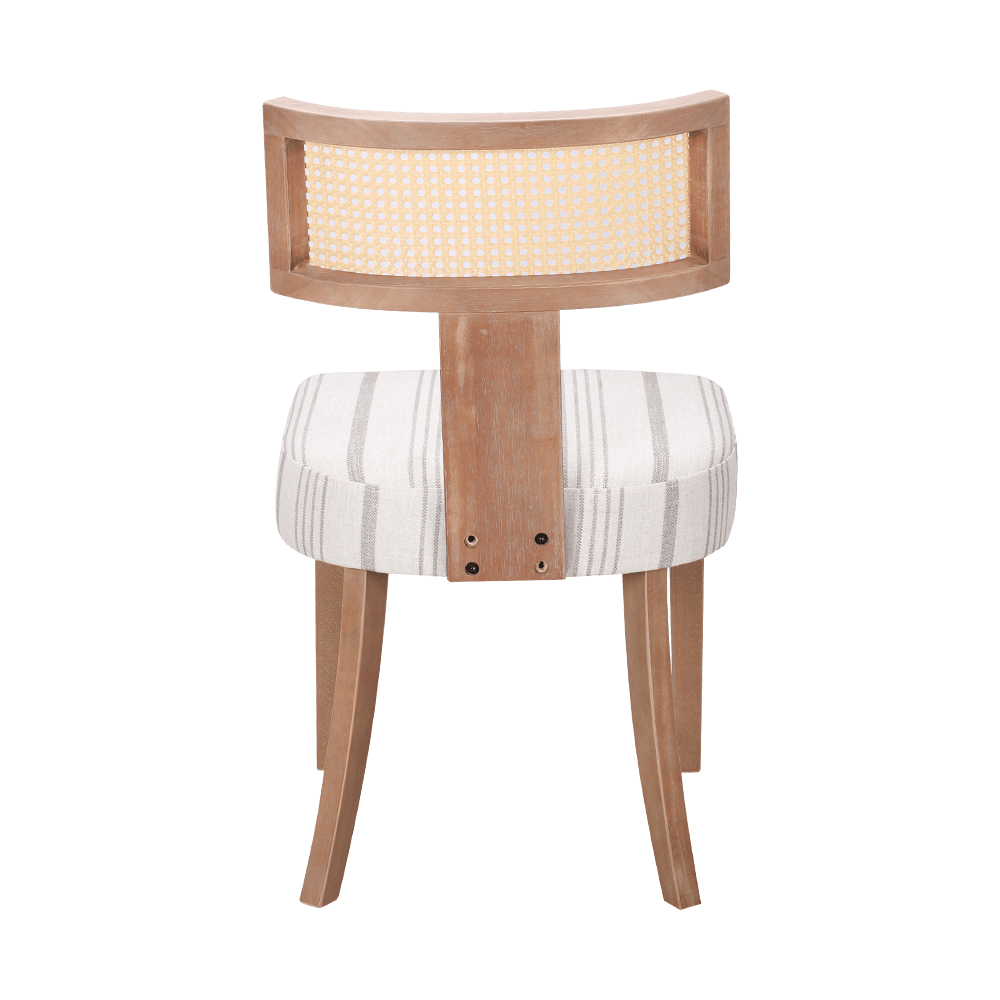 Rubber wood sponge cushion dining chair