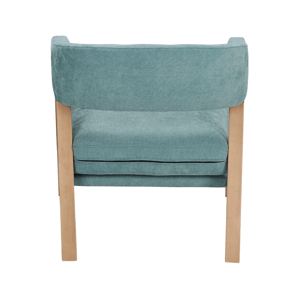 Rubber Wood Sponge Cushion Resting Chair