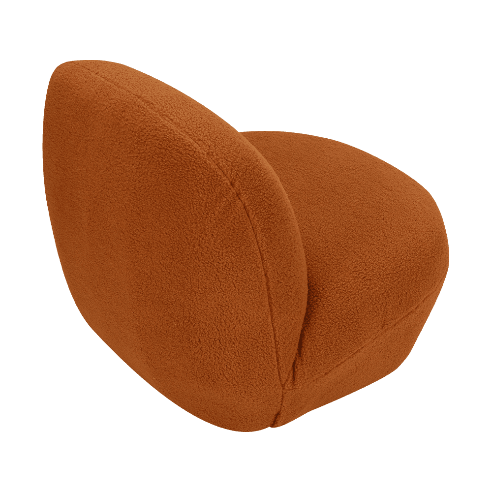 Armless sponge cushion lazy sofa
