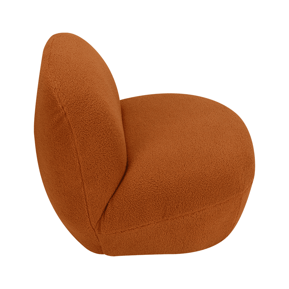 Armless sponge cushion lazy sofa