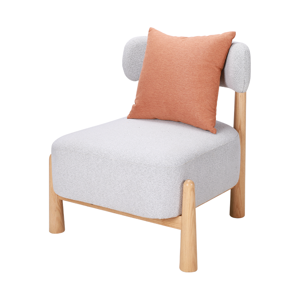 Thick sponge cushion lounge chair