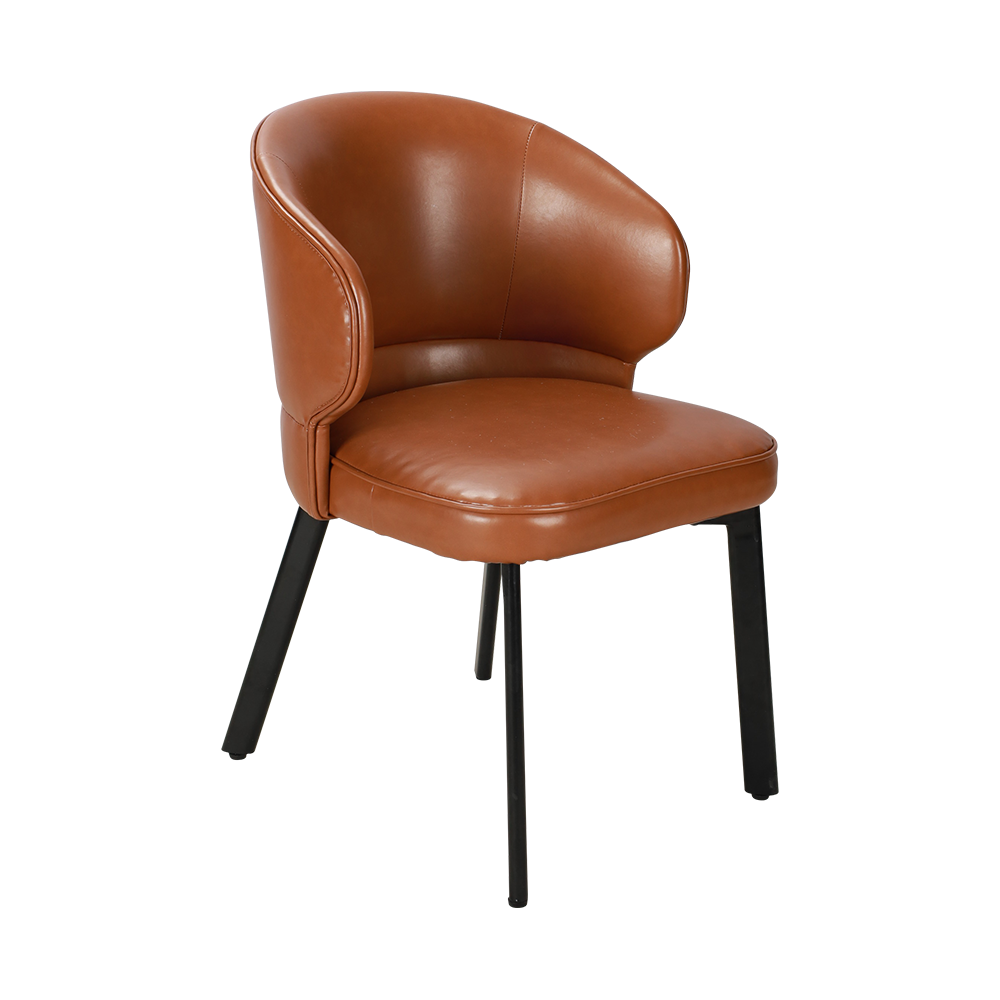 High resilience sponge solid wood dining chair