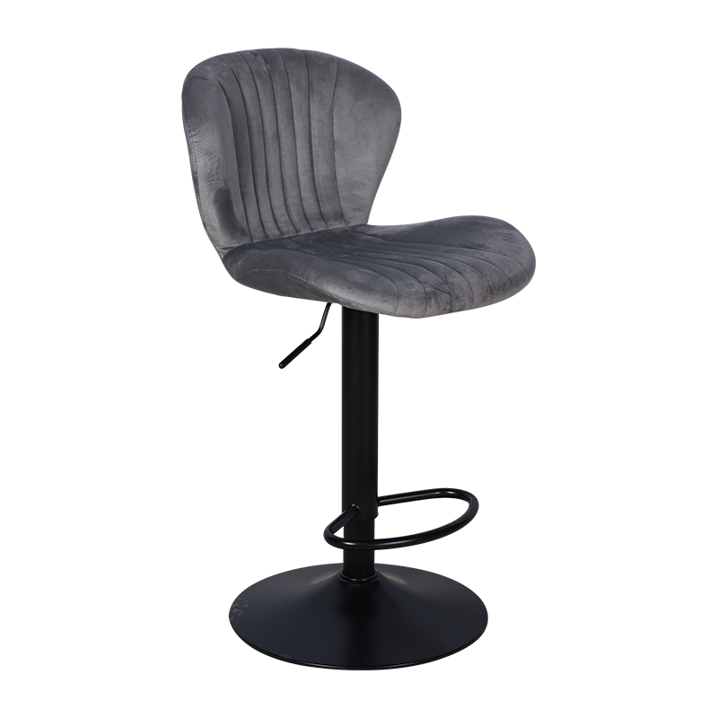 High Resilience Cushion Metal Bar Stool